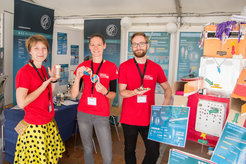 Wissenschaftsmarkt 2017: Das Team am Stand des MPI für Immunbiologie und Epigenetik